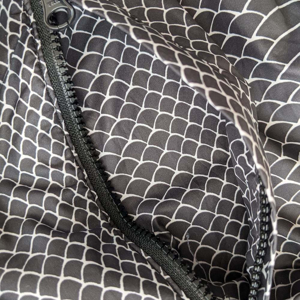 Stella McCartney snakeskin windbreaker